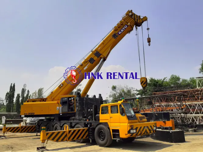 Sewa Telescopic Truck Crane  maspion industrial estate manyar